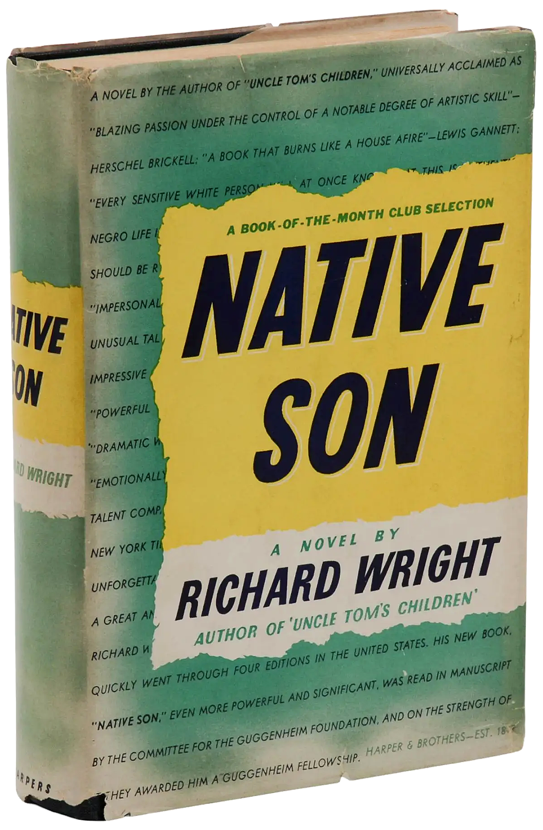 Richard Wright, Native Son, First Edition